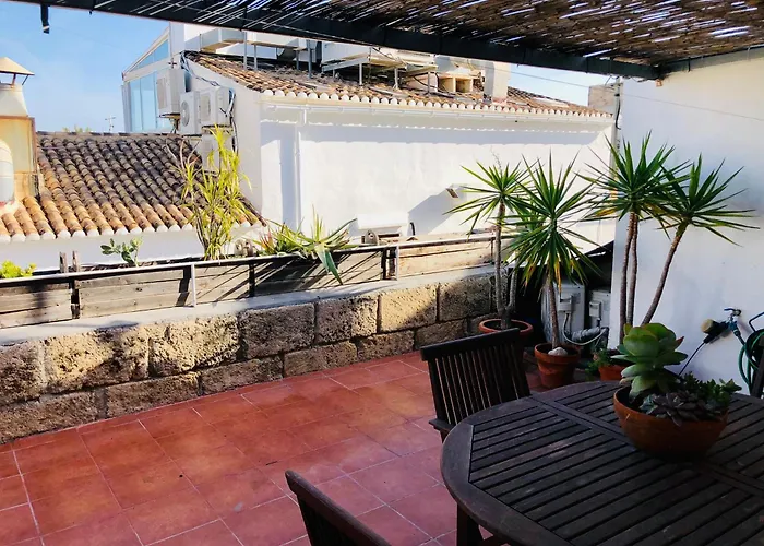 Casa Particular Mediterranea En El Centrico Casco Antiguo A Un Paso Del Mar